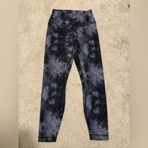 NWOT: 90 Degree By Reflex Charcoal and Black Leggings size medium free shipping